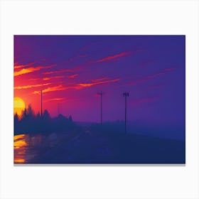 Sunset 2 Canvas Print