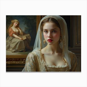 Default Classic Paintings A Touch Of Elegance And Luxury 3 Canvas Print