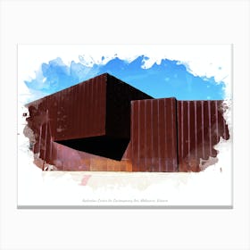 Australian Centre For Contemporary Art, Melbourne, Victoria Canvas Print