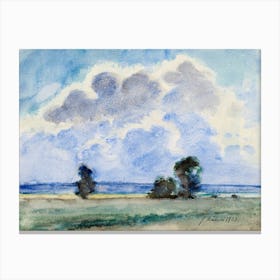 Lowland Landscape, Juho Mäkelä 1 Canvas Print