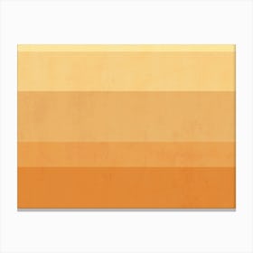 Orange And Yellow Color Palette Canvas Print