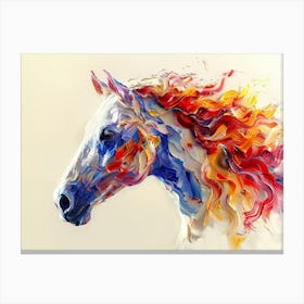 Horse Painting 1 Canvas Print