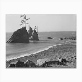 Tillamook County, Oregon, The Coast By Russell Lee Canvas Print