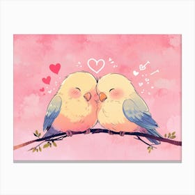 Love Birds Canvas Print