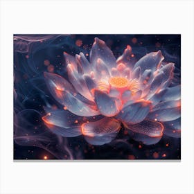 Lotus Flower 3 Canvas Print