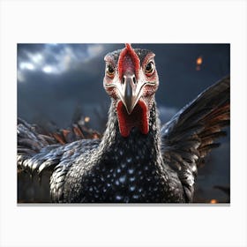 Epic Rooster Canvas Print