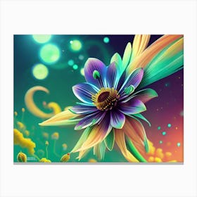 Colorful Flower Canvas Print