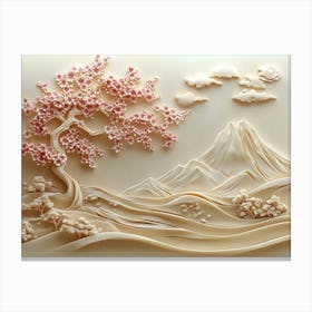 Sakura Tree Canvas Print