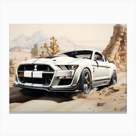 Shelby Gt500 Canvas Print