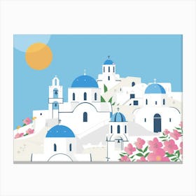 Santorini 10 Canvas Print