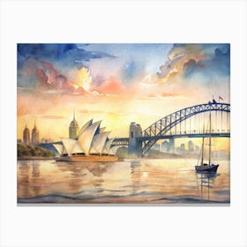 Sydney Harbour Bridge 1 Canvas Print