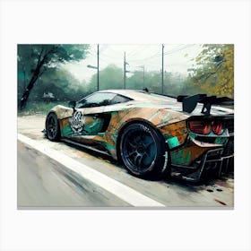 Need For Speed 69 Canvas Print