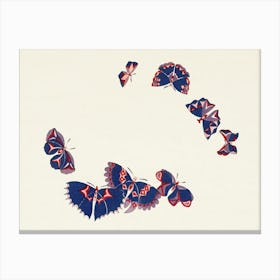 Vintage Butterfly, Cho Senshu (7) Canvas Print