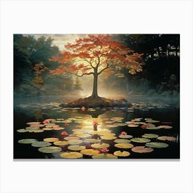 Lily Pond 1 Canvas Print