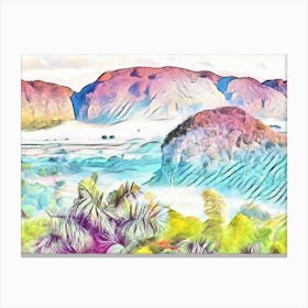 Mountain Landscape Canvas Print