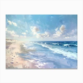 Peaceful Beach 5 Canvas Print