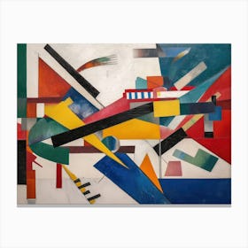 Contemporary Artwork Inspired By Kazimir Malevich 3 Canvas Print
