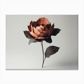 Rose Loss Death Canvas Print