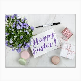 Happy Easter 2 Canvas Print