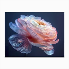 Peony Flower 7 Canvas Print