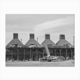 Untitled Photo, Possibly Related To Hop Kiln, Yakima County, Washington By Russell Lee Canvas Print