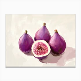 Figs Painting Canvas Print