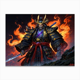 Samurai Warrior 13 Canvas Print