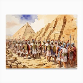 Ancient Art Canvas Print