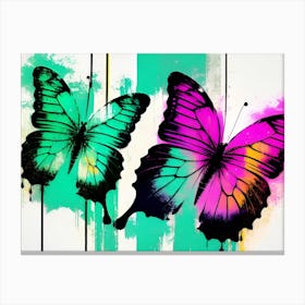 Butterfly Painting 122 Canvas Print