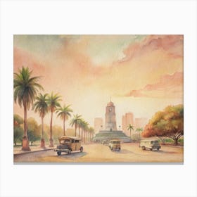 Philippines Cityscape Canvas Print