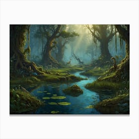 Forest 4 Canvas Print