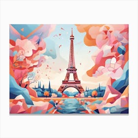 Paris Eiffel Tower 13 Canvas Print