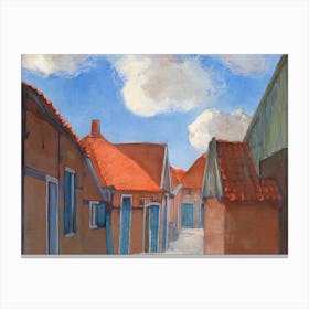 Lappenbrink In Winterswijk, Piet Mondrian Canvas Print