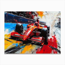 Grand Prix Racing - Indy Race Car Canvas Print