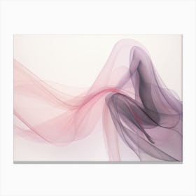 Abstract Smoke Canvas Print