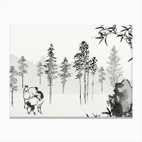 Hokusai Chinese Painting 1 Canvas Print