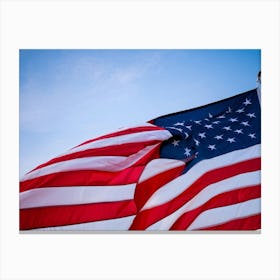 American Flag 7 Canvas Print