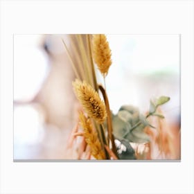 Dried Flowers // Nature Photography Canvas Print