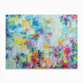 Colors abstract Canvas Print