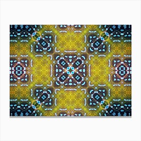 The Pattern Is A Carpet Canvas Print