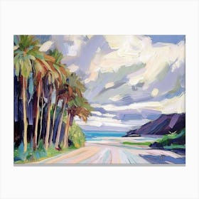 Road To The Beach Canvas Print