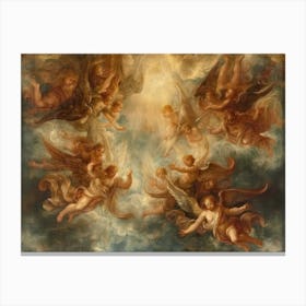 Contemporary Artwork Inspired By Peter Paul Rubens 4 Canvas Print