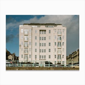 Brighton Apartment Building Canvas Print