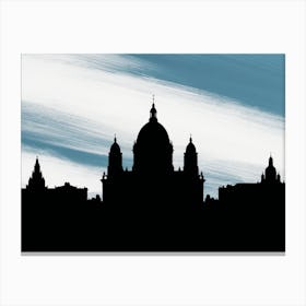 Saint Petersburg Skyline Canvas Print