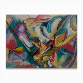 Abstract Wall Art  Inspired By Kandinsky  Canvas Print