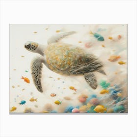 Wild Animal Illustration 162 Canvas Print