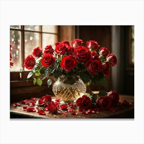 Red Roses Canvas Print