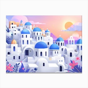 Santorini 16 Canvas Print