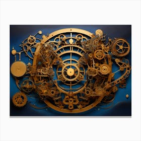 Clockwork Paintings Art Print 3 Canvas Print