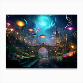 Fairytale Castle Canvas Print